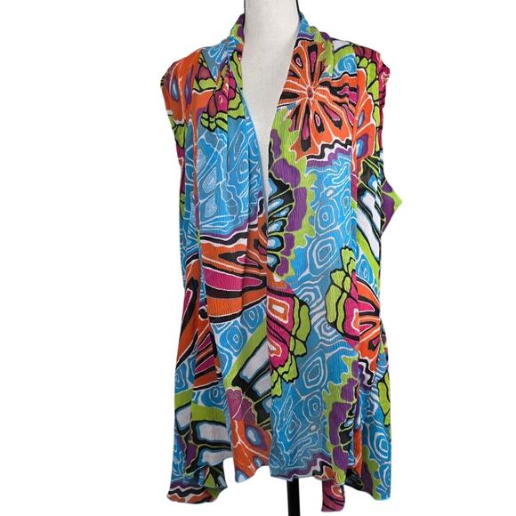 Plaza Collection Sweaters - Plaza Collection Butterfly Kidcore Cardigan Womens L Multicolor Y2K Indie Artsy